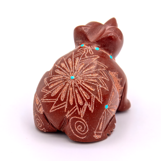 Etched Pipestone Bear