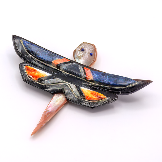 Inlaid Shell Dragonfly